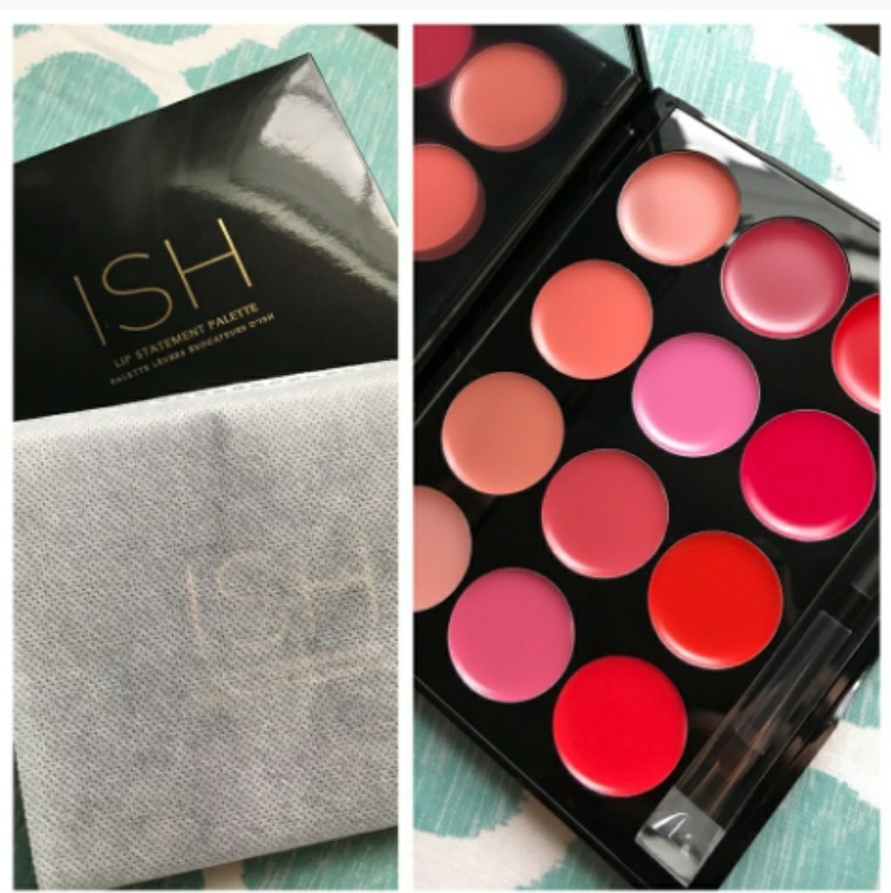 ISH 12 pan lip statement palette